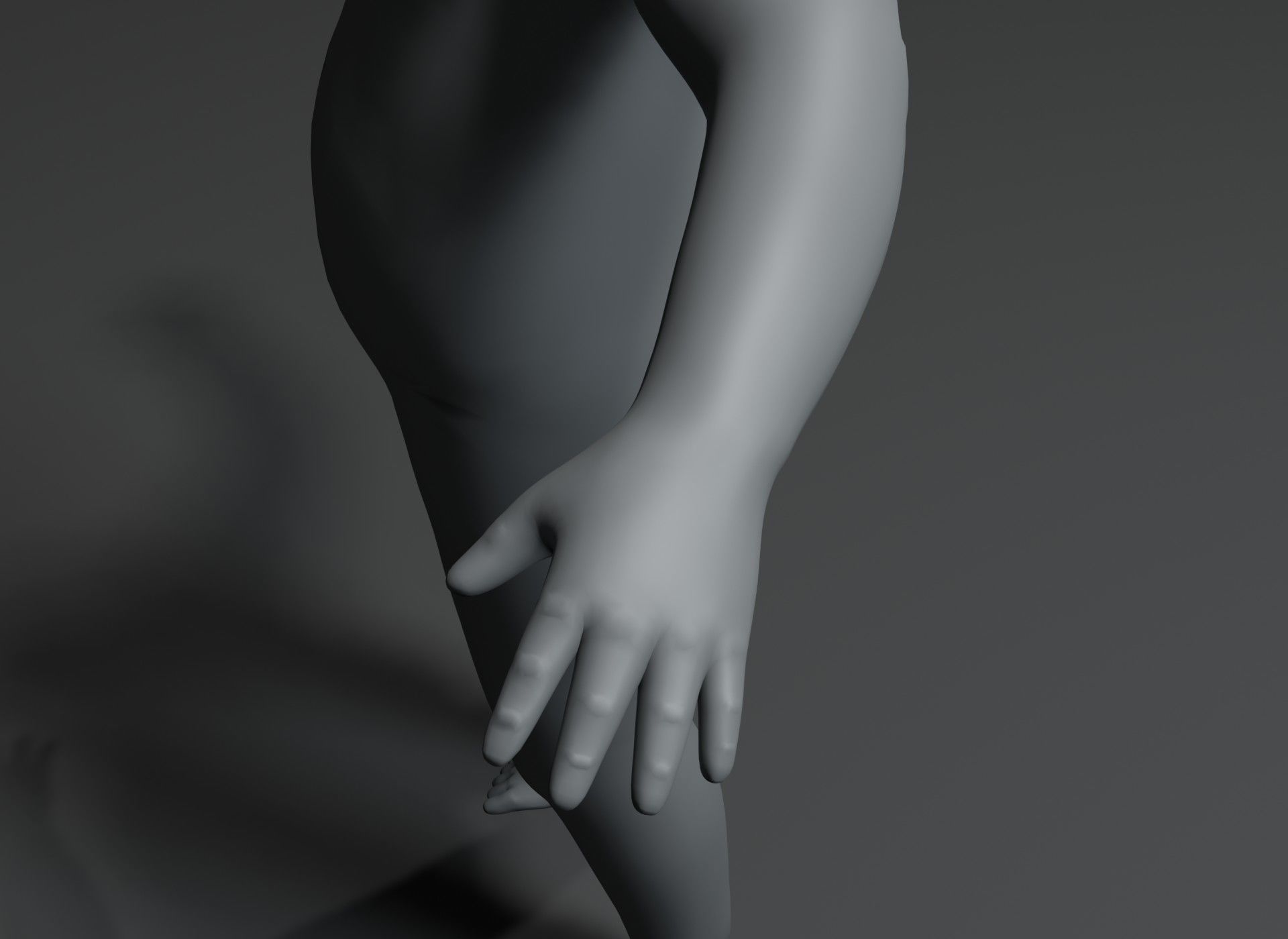 Human Body Base Animated Rigged 3D Model 20k Collection _32