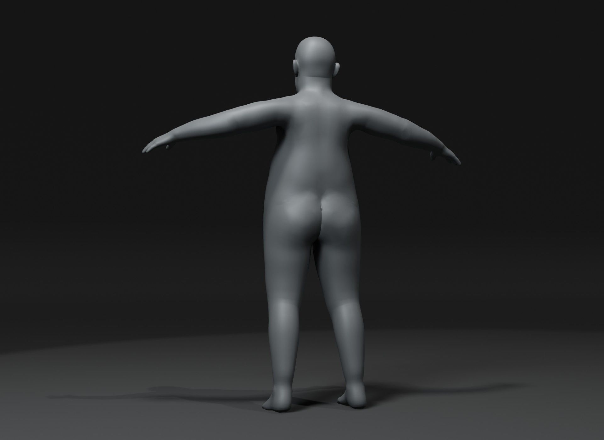 Human Body Base Animated Rigged 3D Model 20k Collection _18
