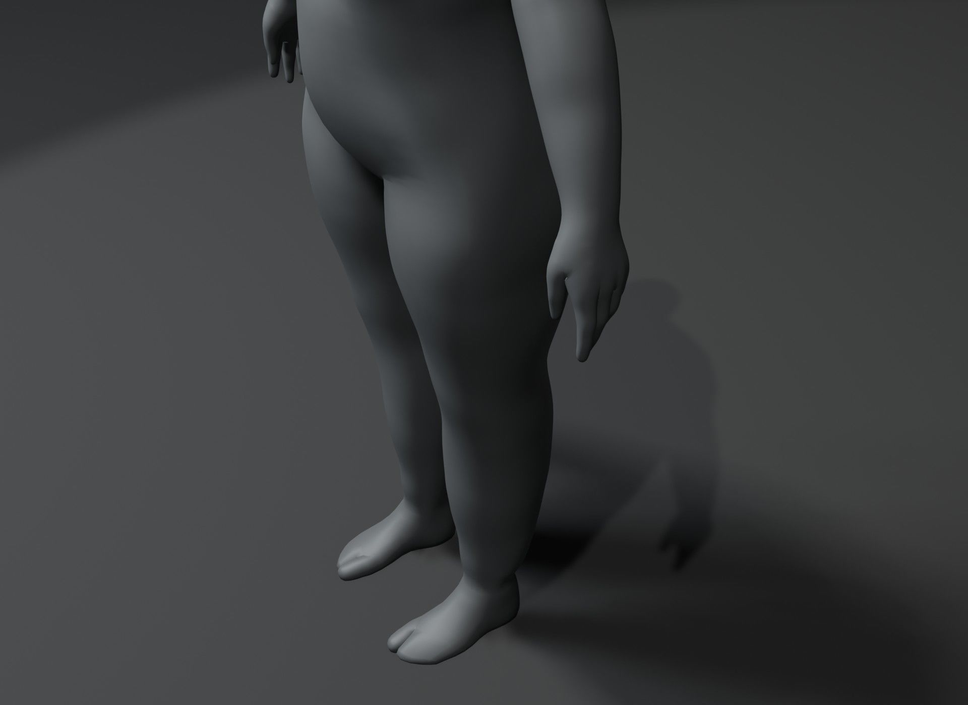 Human Body Base Animated Rigged 3D Model 20k Collection _26