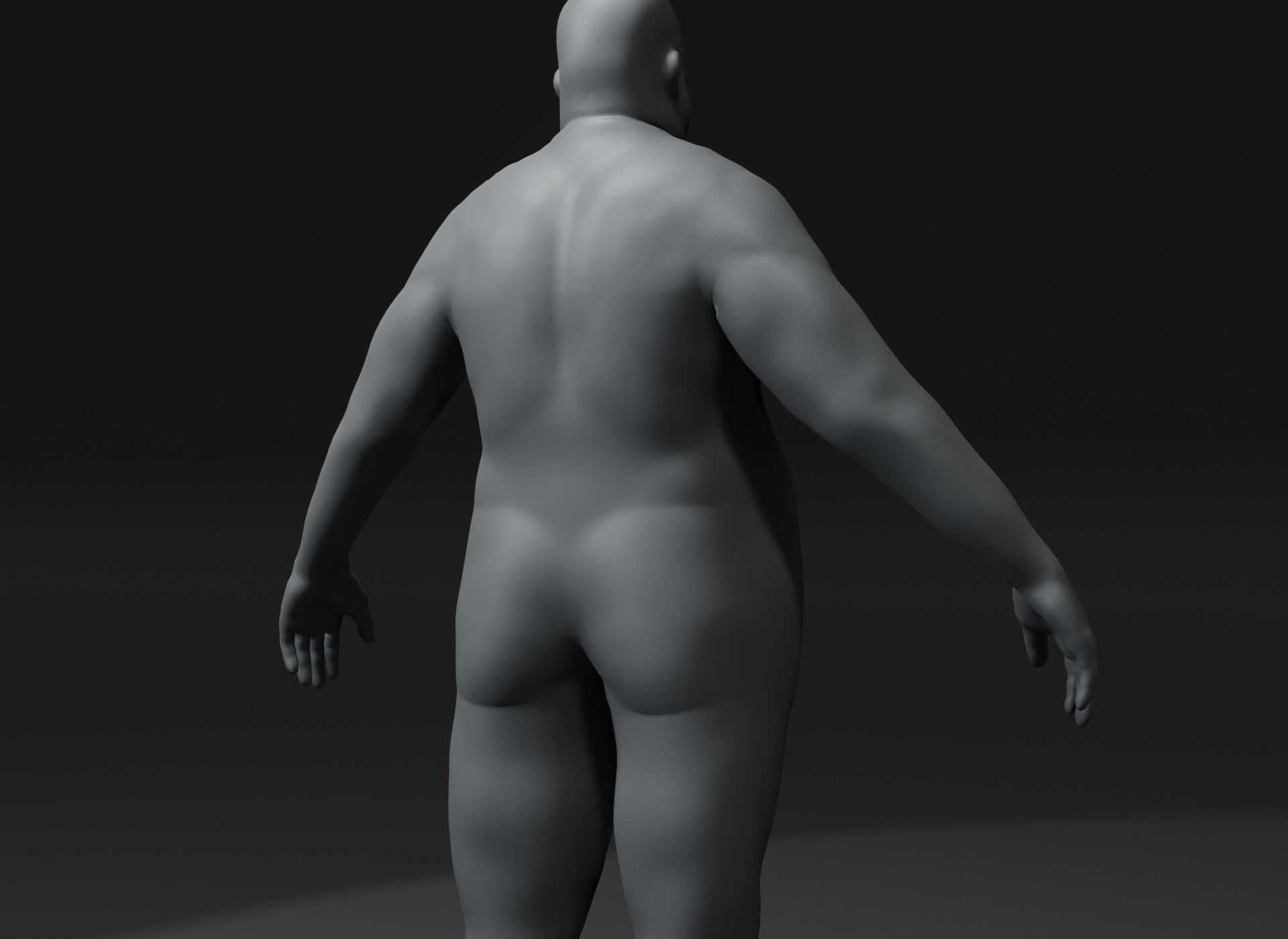 Human Body Base Animated Rigged 3D Model 20k Collection _69