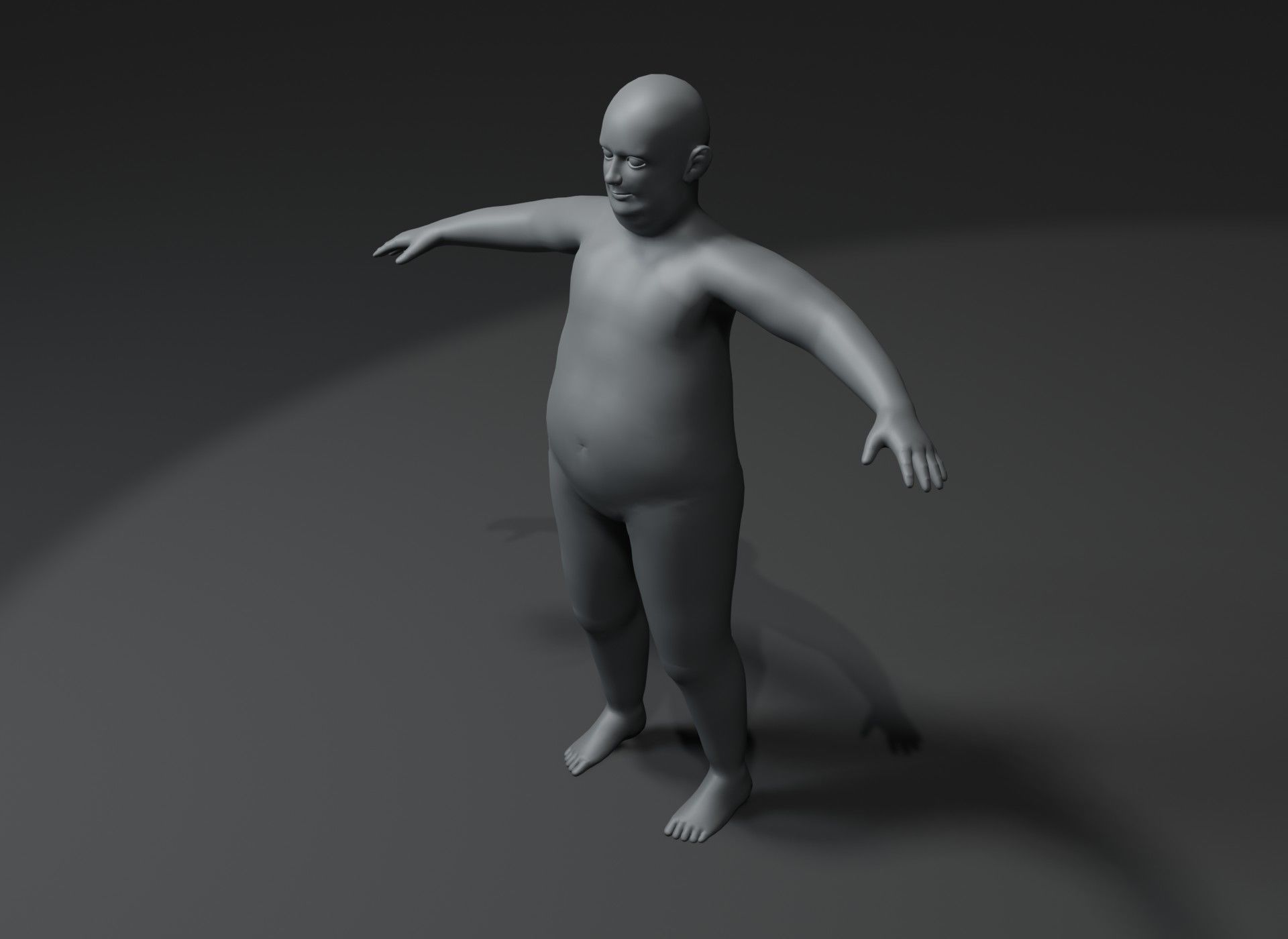 Human Body Base Animated Rigged 3D Model 20k Collection _23