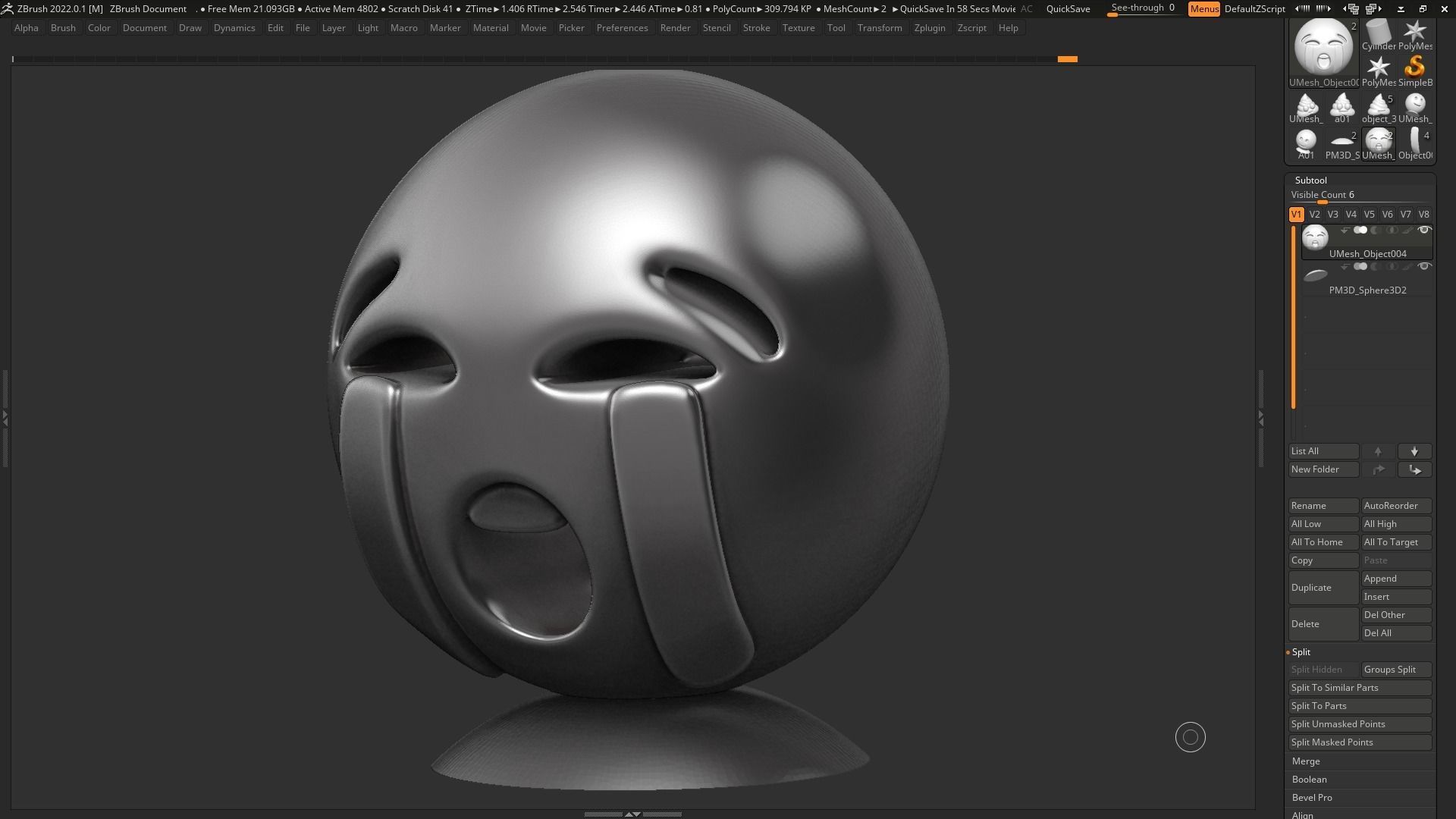 Emoji Loudly Crying Face 3d print model 3D print model_8