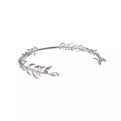 Laurel Wreath Head v1 010 Low-poly 3D model