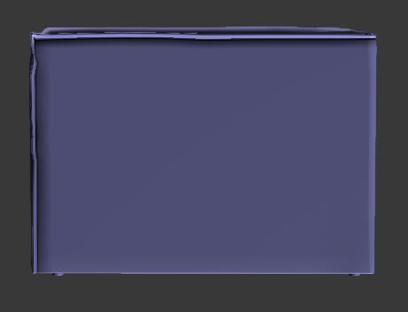 Sofa Left corner  Low-poly 3D model_11