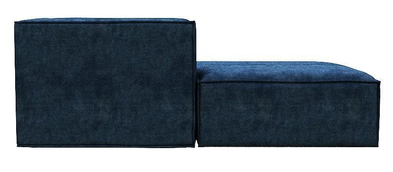 sofa with chaise longue Low-poly 3D model_5