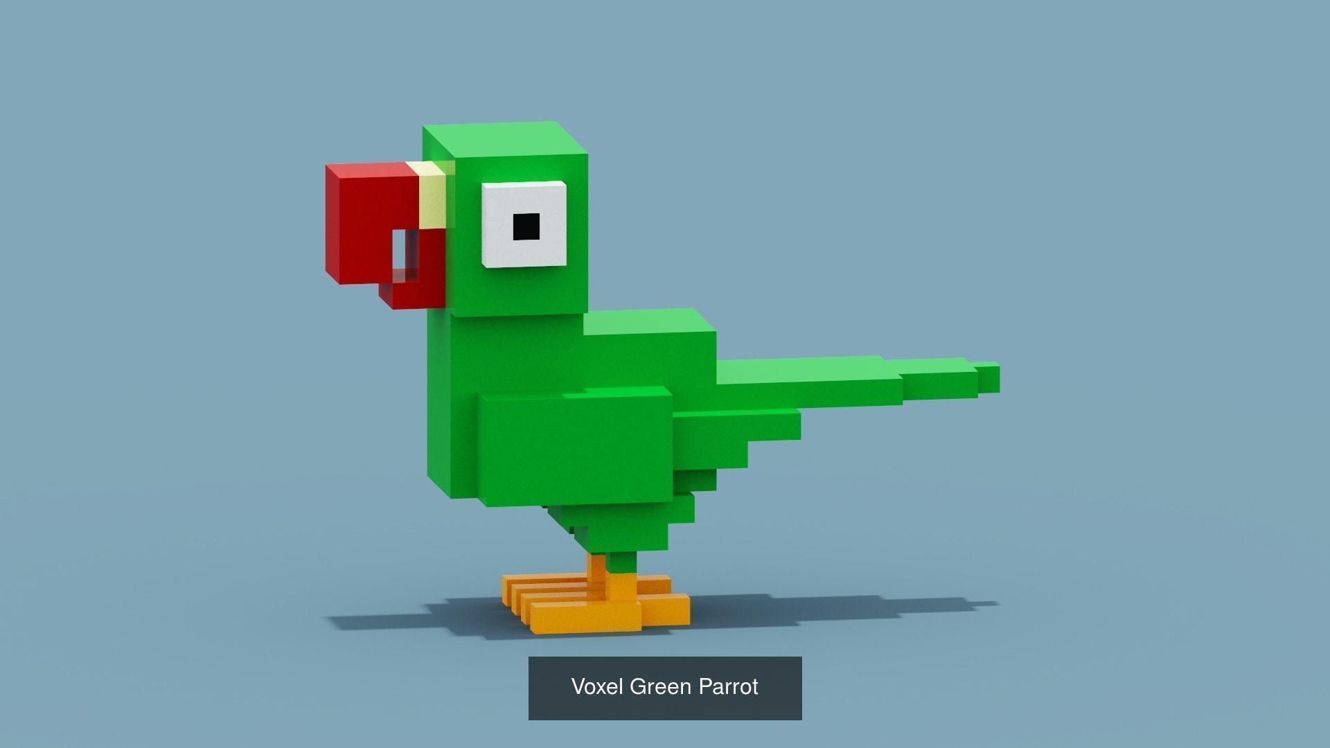 100 Voxel Animals 3D Model Collection_6