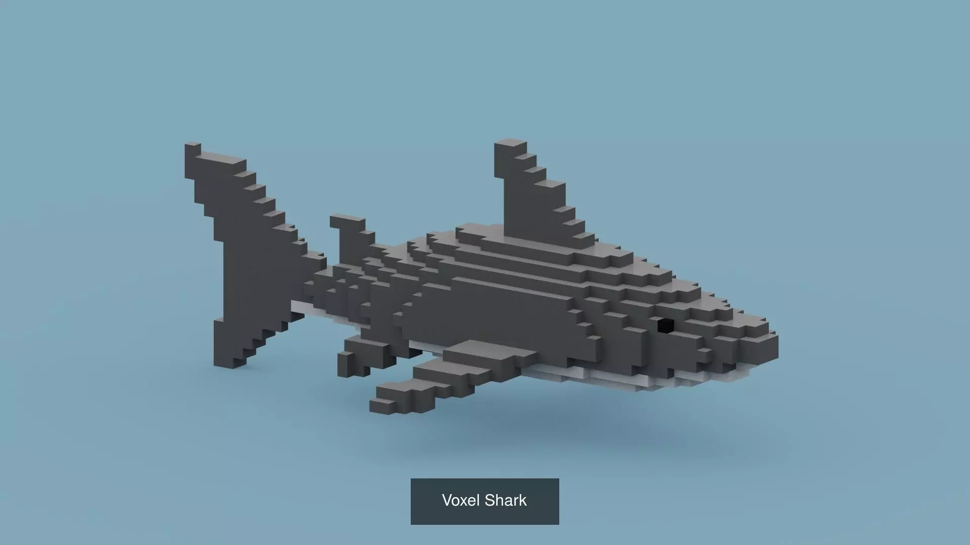 100 Voxel Animals 3D Model Collection_0