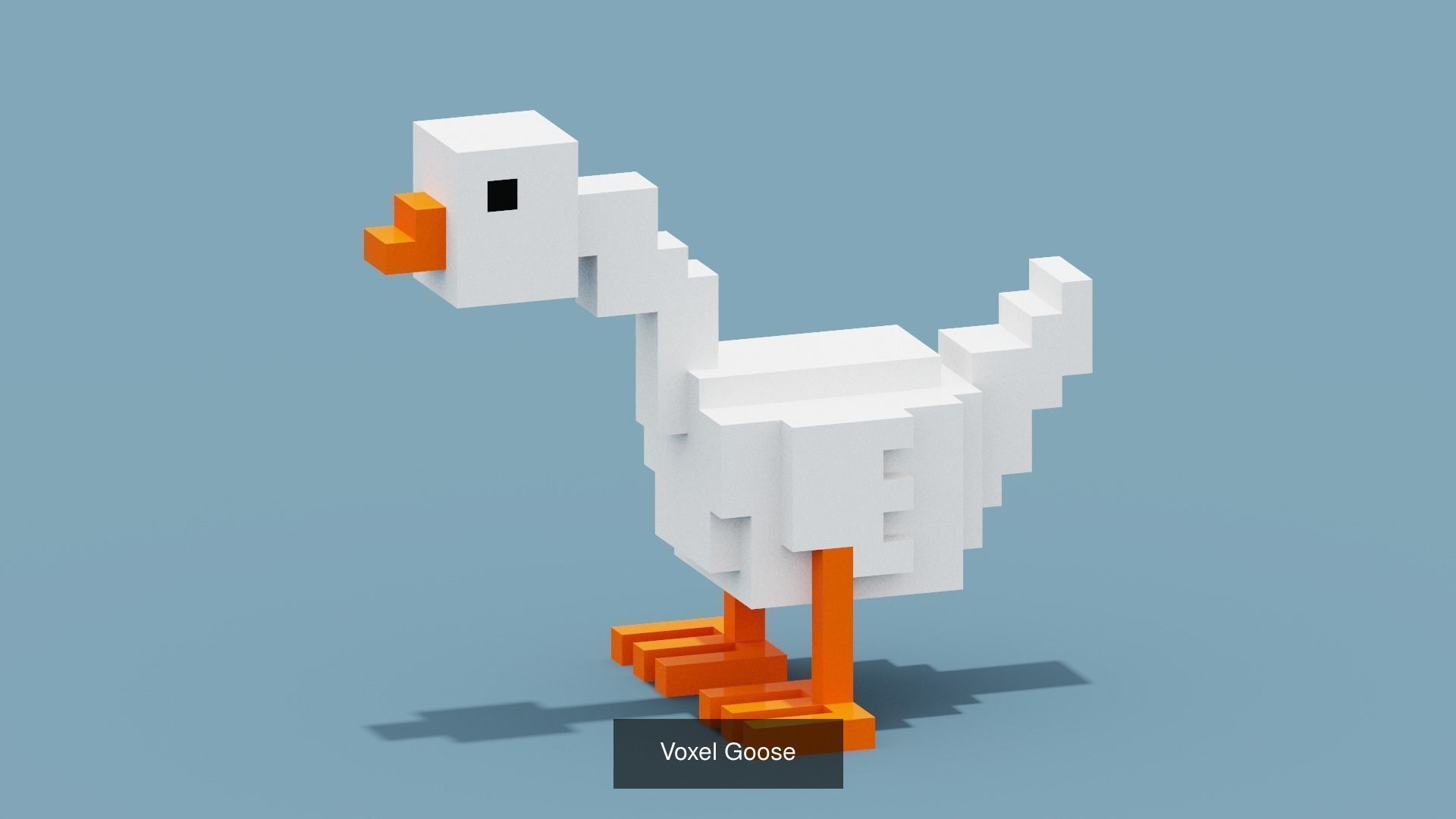100 Voxel Animals 3D Model Collection_1