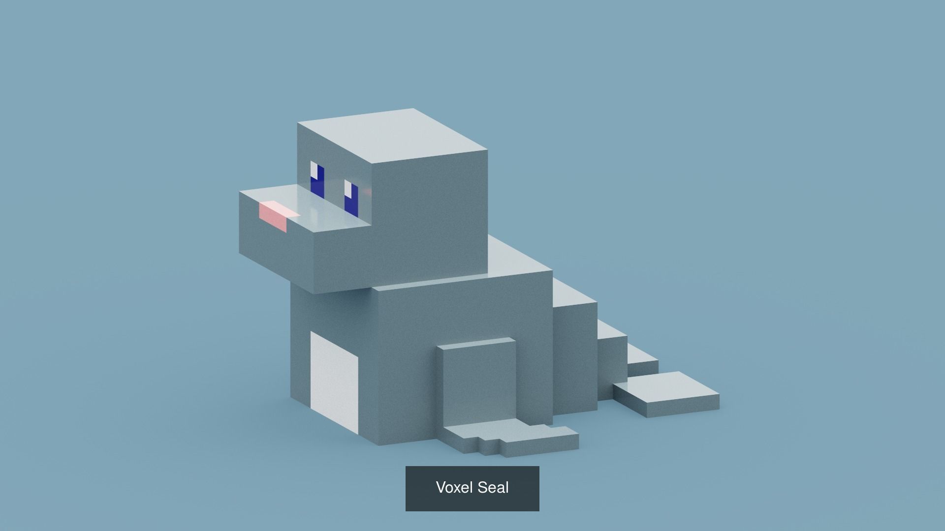 100 Voxel Animals 3D Model Collection_15