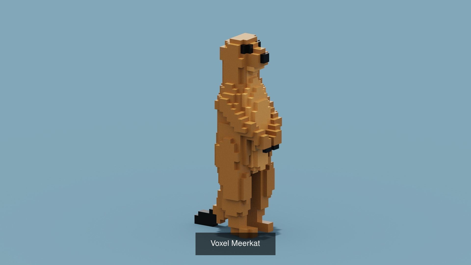 100 Voxel Animals 3D Model Collection_3
