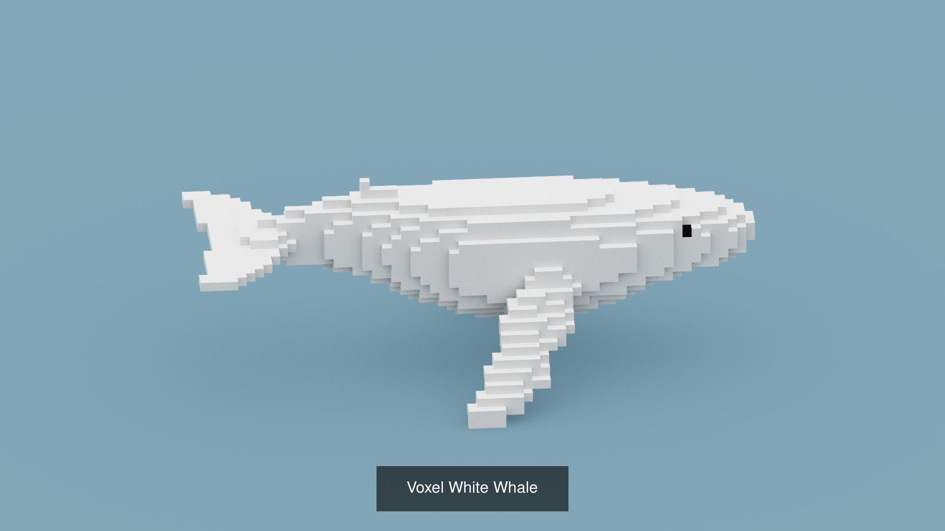 100 Voxel Animals 3D Model Collection_39