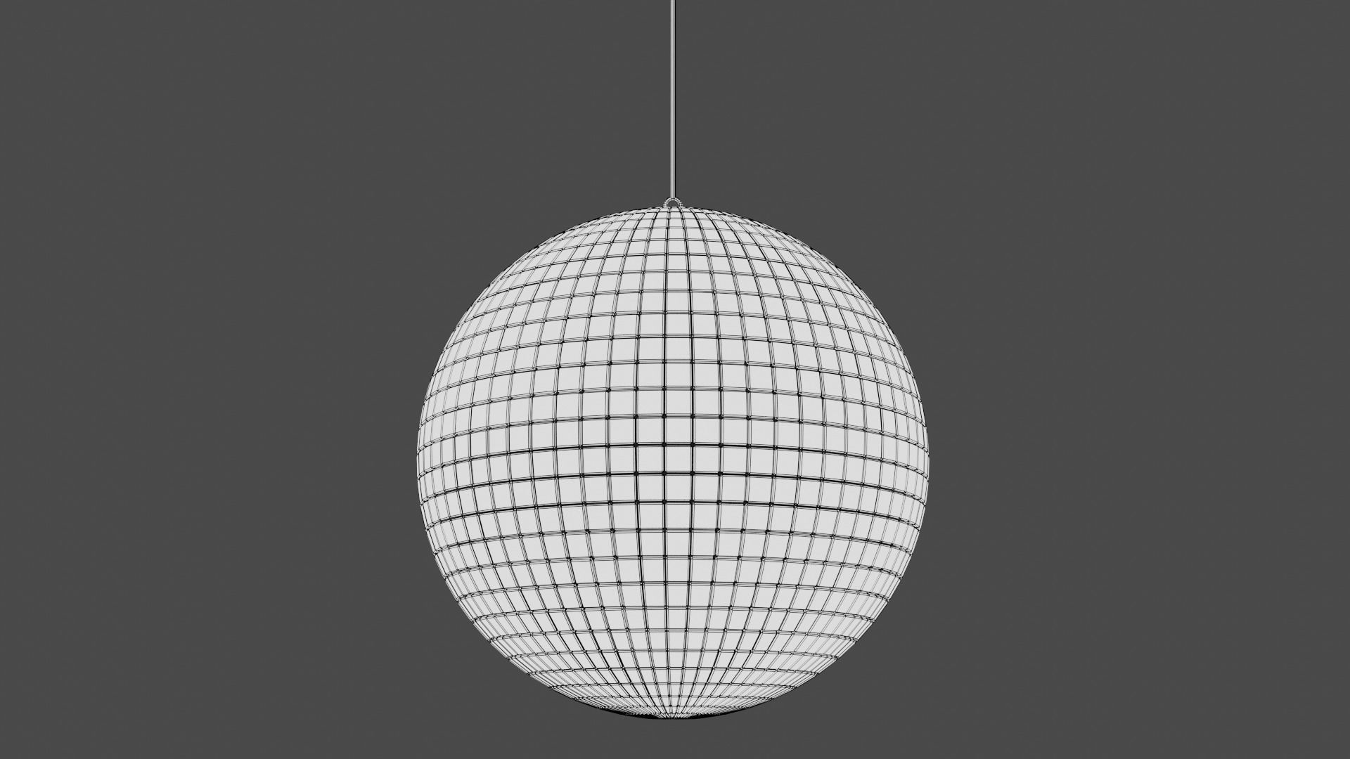 Shiny Disco Ball 3D model_5