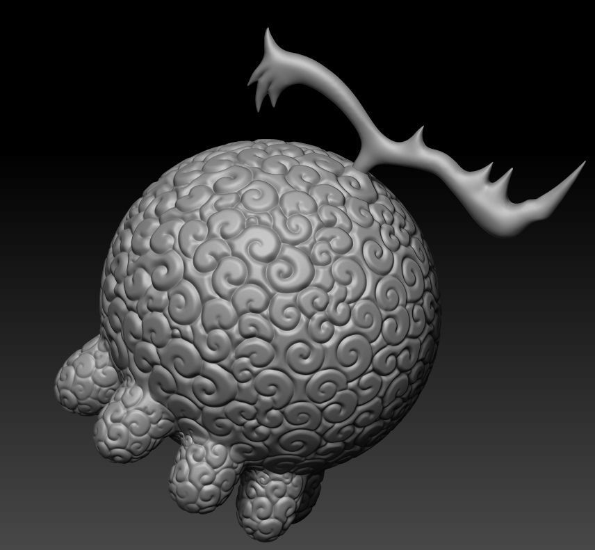 YOMI YOMI NO MI - ONE PIECE DEVIL FRUIT 3D print model_1