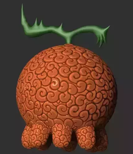 YOMI YOMI NO MI - ONE PIECE DEVIL FRUIT 3D print model