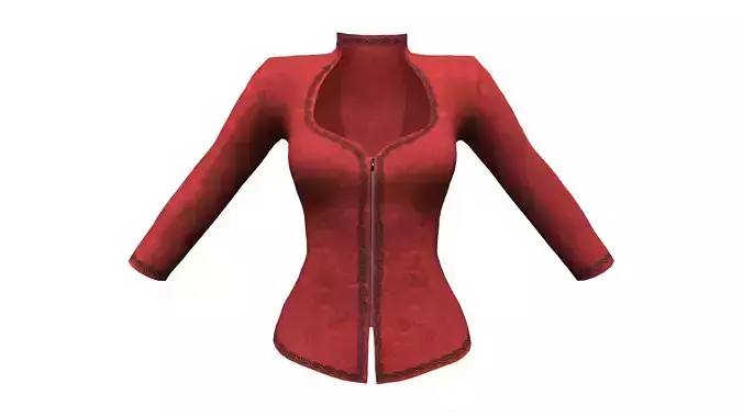 Lilian Top Low-poly 3D model