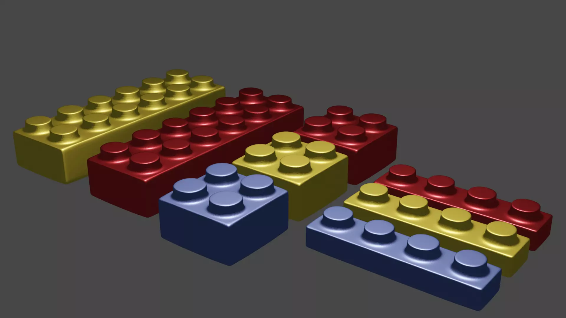 Lego pack Free low-poly 3D model