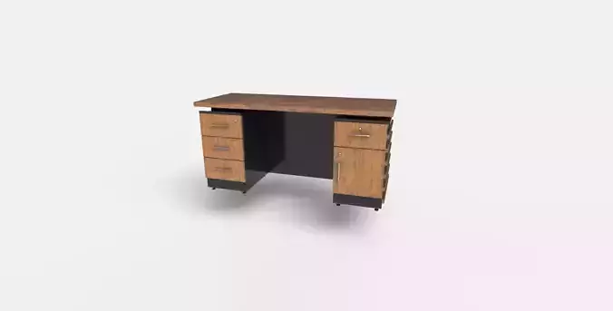 Office Table 3D model