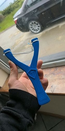 Slingshot hand holding tool 3D print model