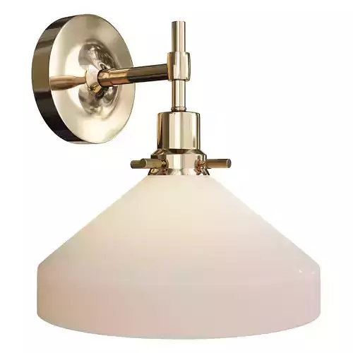 FITTER SINGLE WALL SCONCE Low-poly 3D model