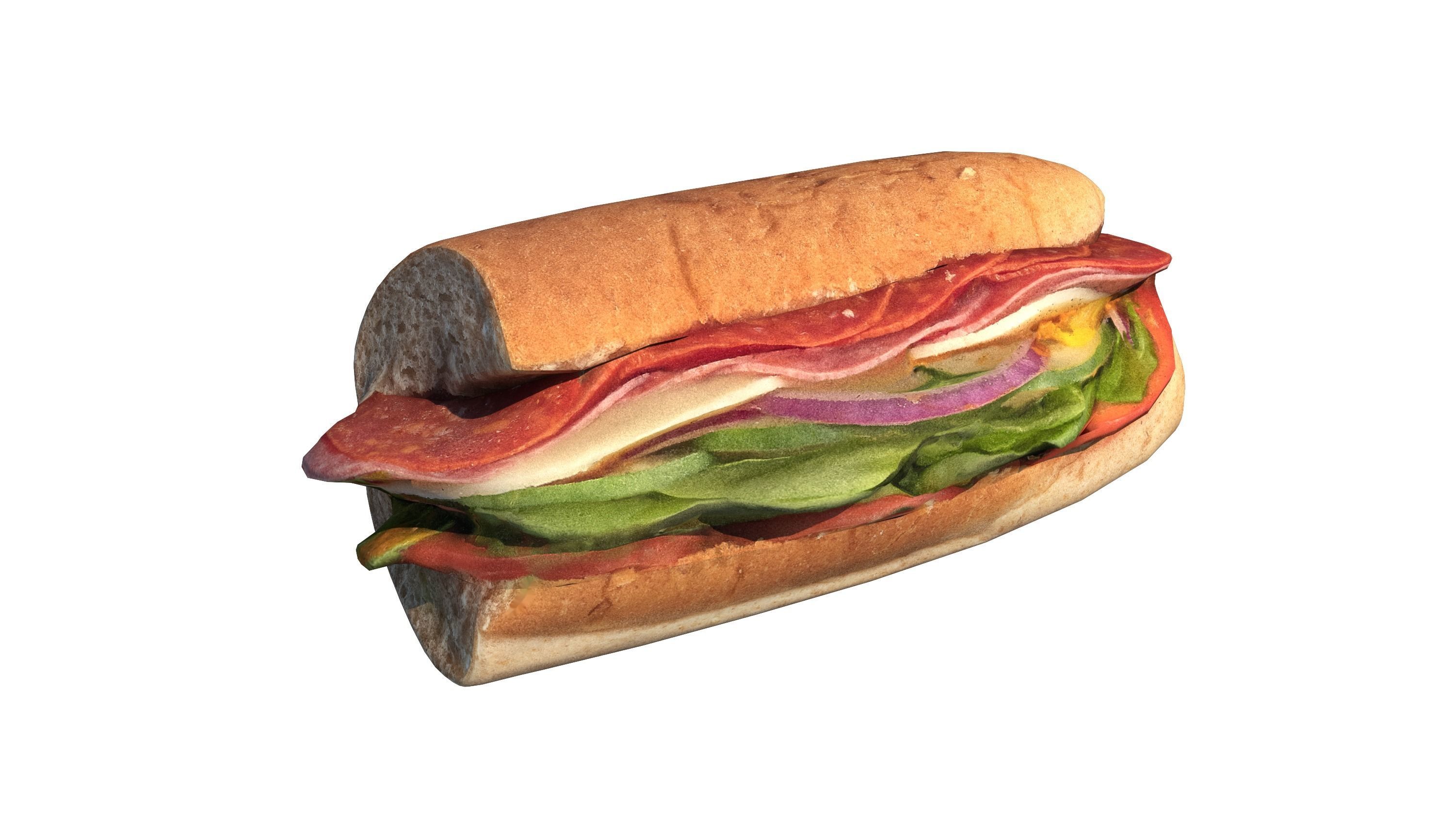 SANDWICH 3D MODEL sub 3D model_1