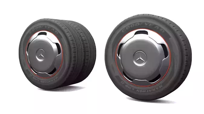 Mercedes Benz Bus Wheel