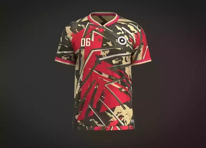 Soccer jersey Player-06