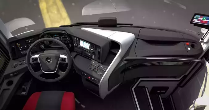 Mercedes Benz Travego Cockpit