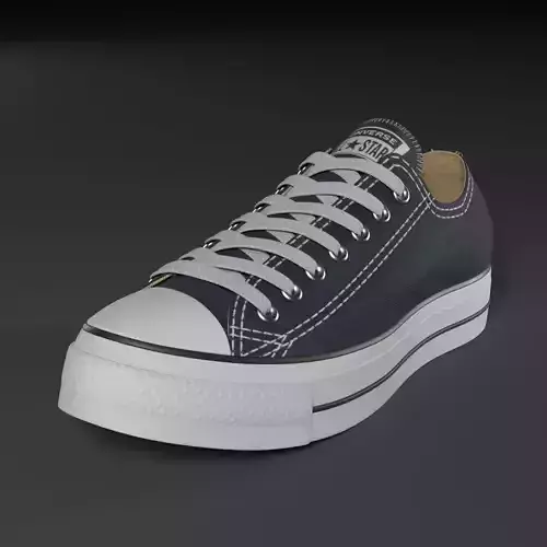Converse Shoe Model 3D model