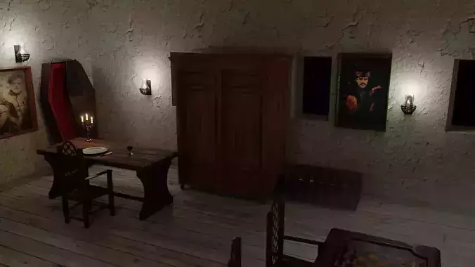 Vampire Castle room