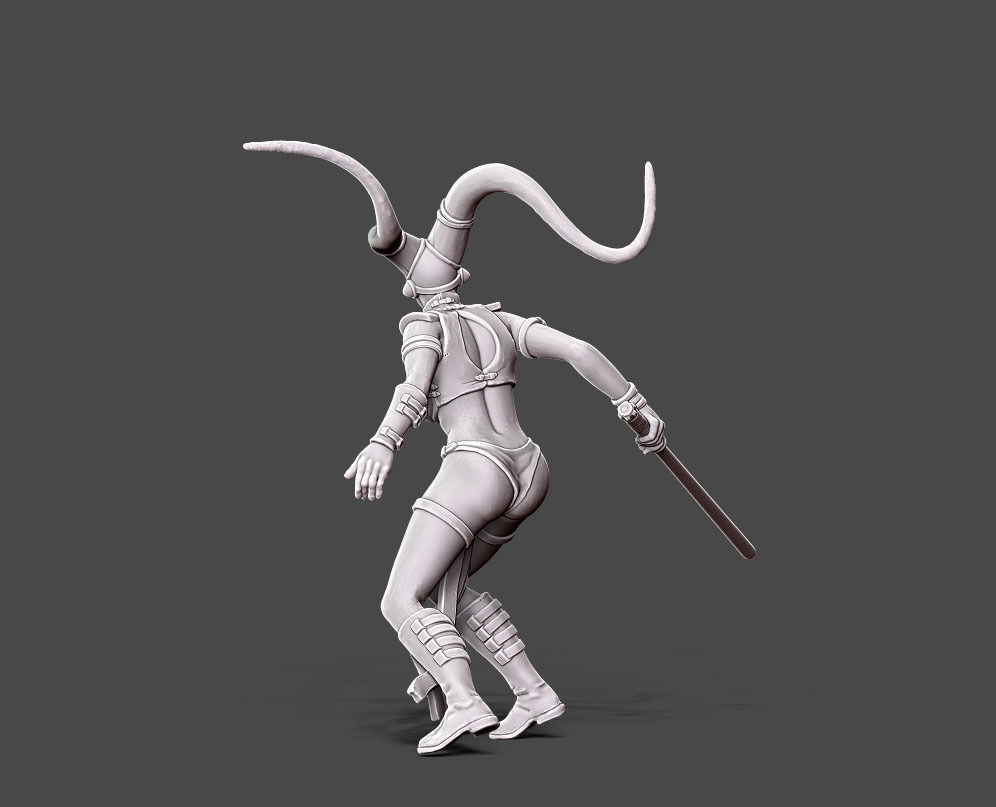 dark adept - 35mm scale 3D print model_3