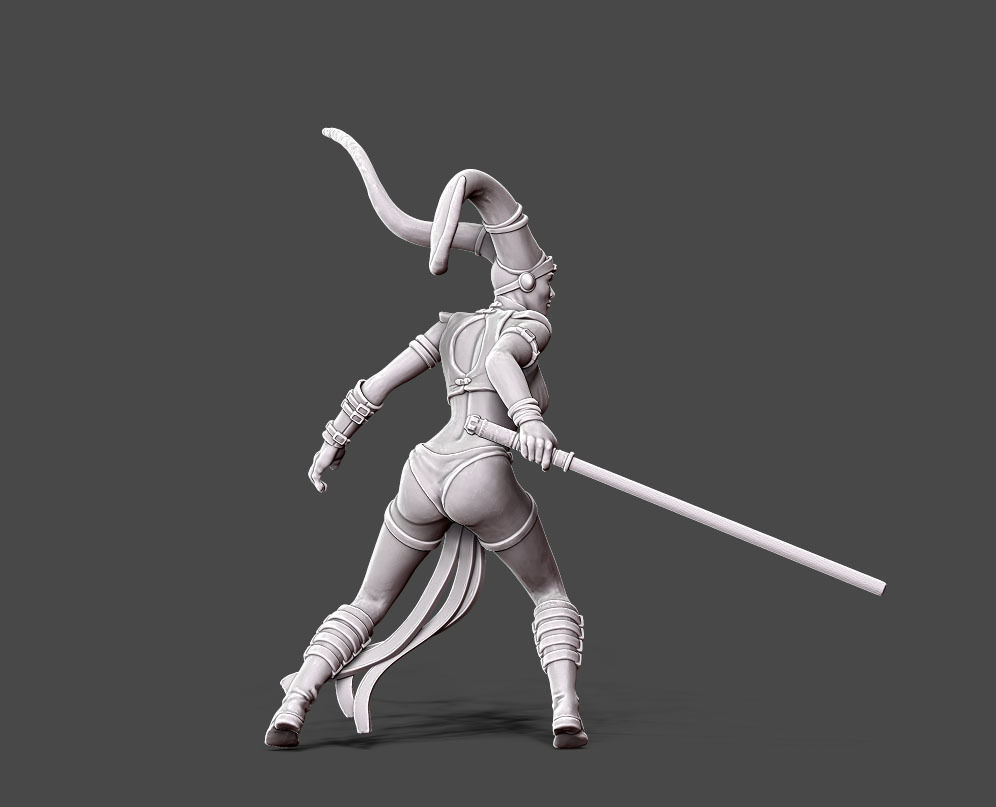 dark adept - 35mm scale 3D print model_4