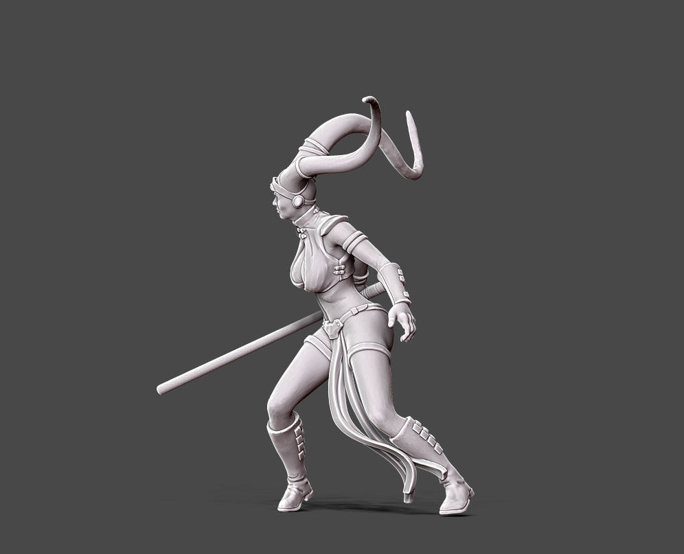 dark adept - 35mm scale 3D print model_2