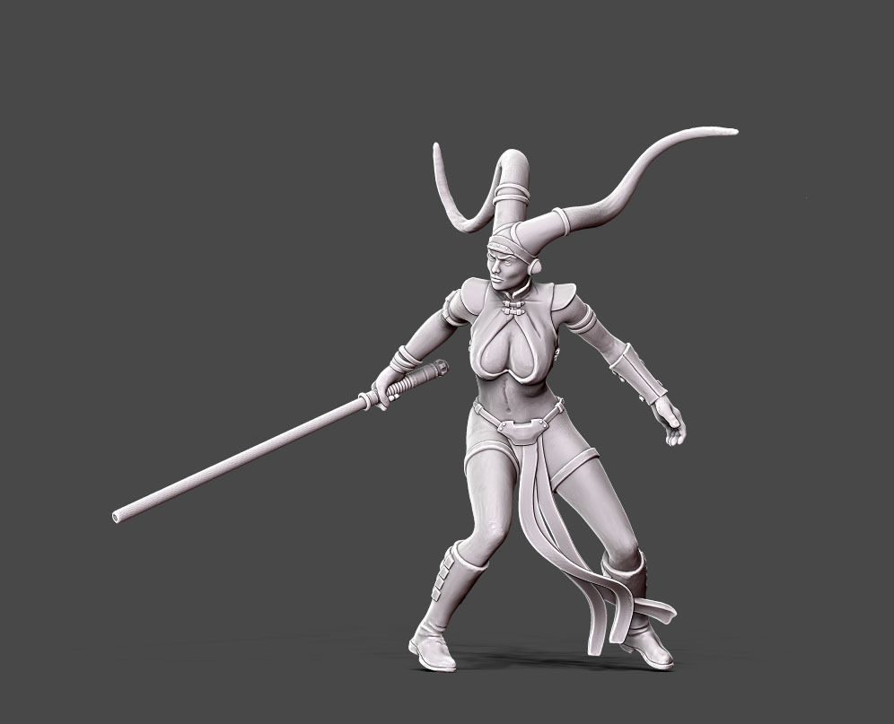 dark adept - 35mm scale 3D print model_7