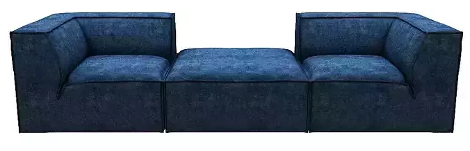 Sofa 3 seater Corner and center