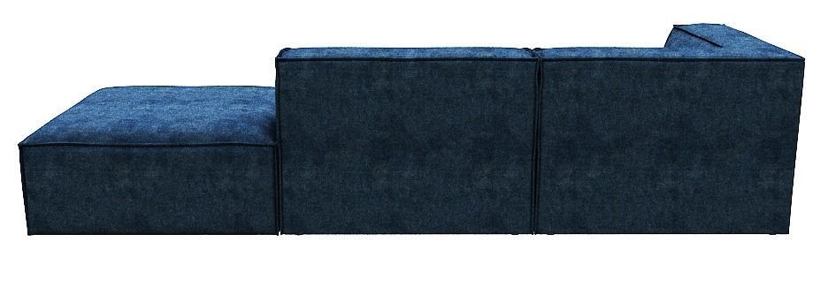 Sofa 3 seater center and corner Low-poly 3D model_5