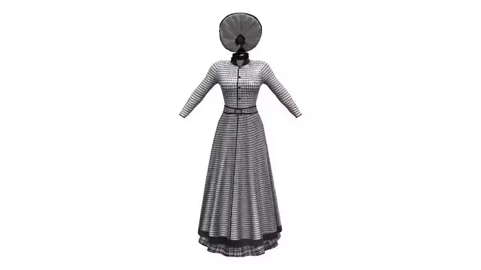 Victorian Long Coat Outfit