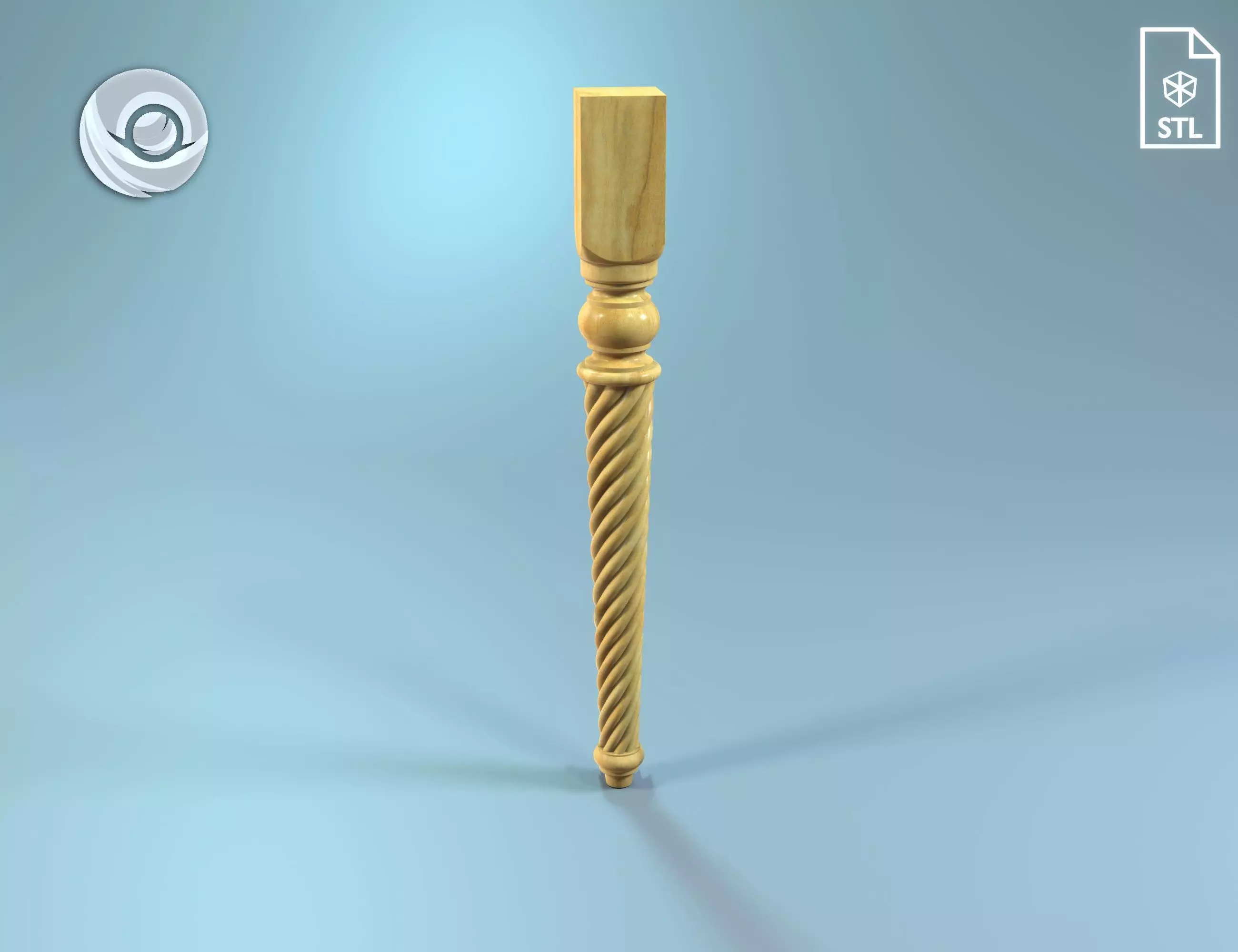 0606 Wooden table legs for custom coffee tables furniture legs 3D print model