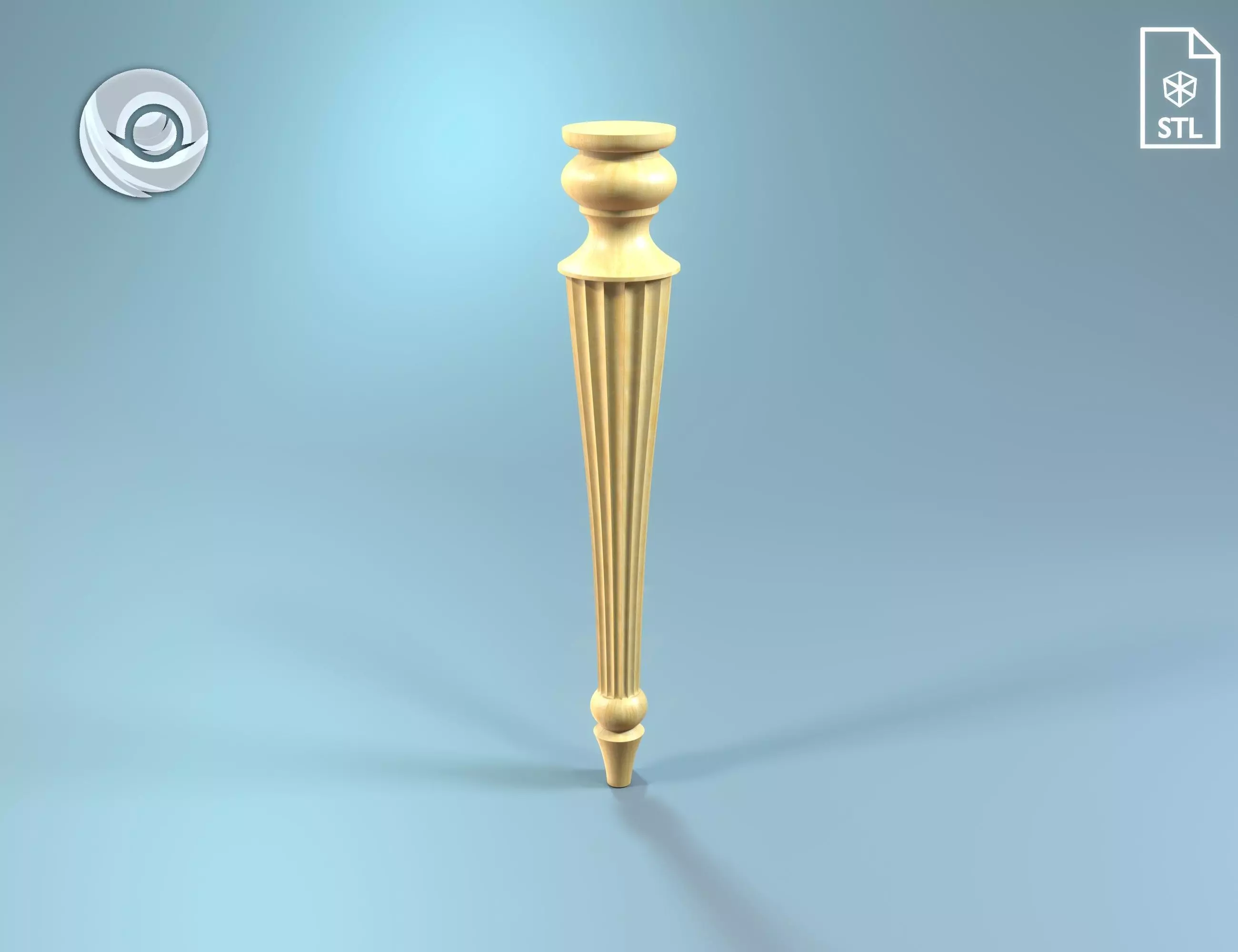 0609 Wooden table legs for custom coffee tables furniture legs 3D print model