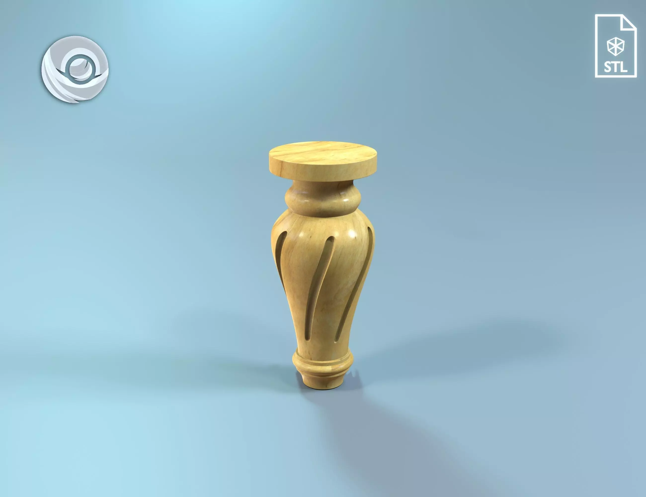 0612 Wooden table legs for custom coffee tables furniture legs 3D print model