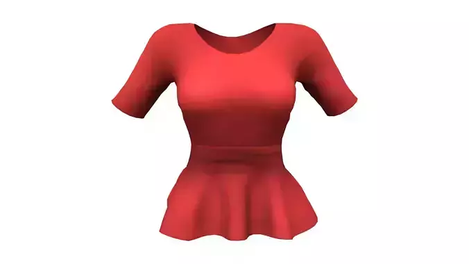 Ladies Peplum Top