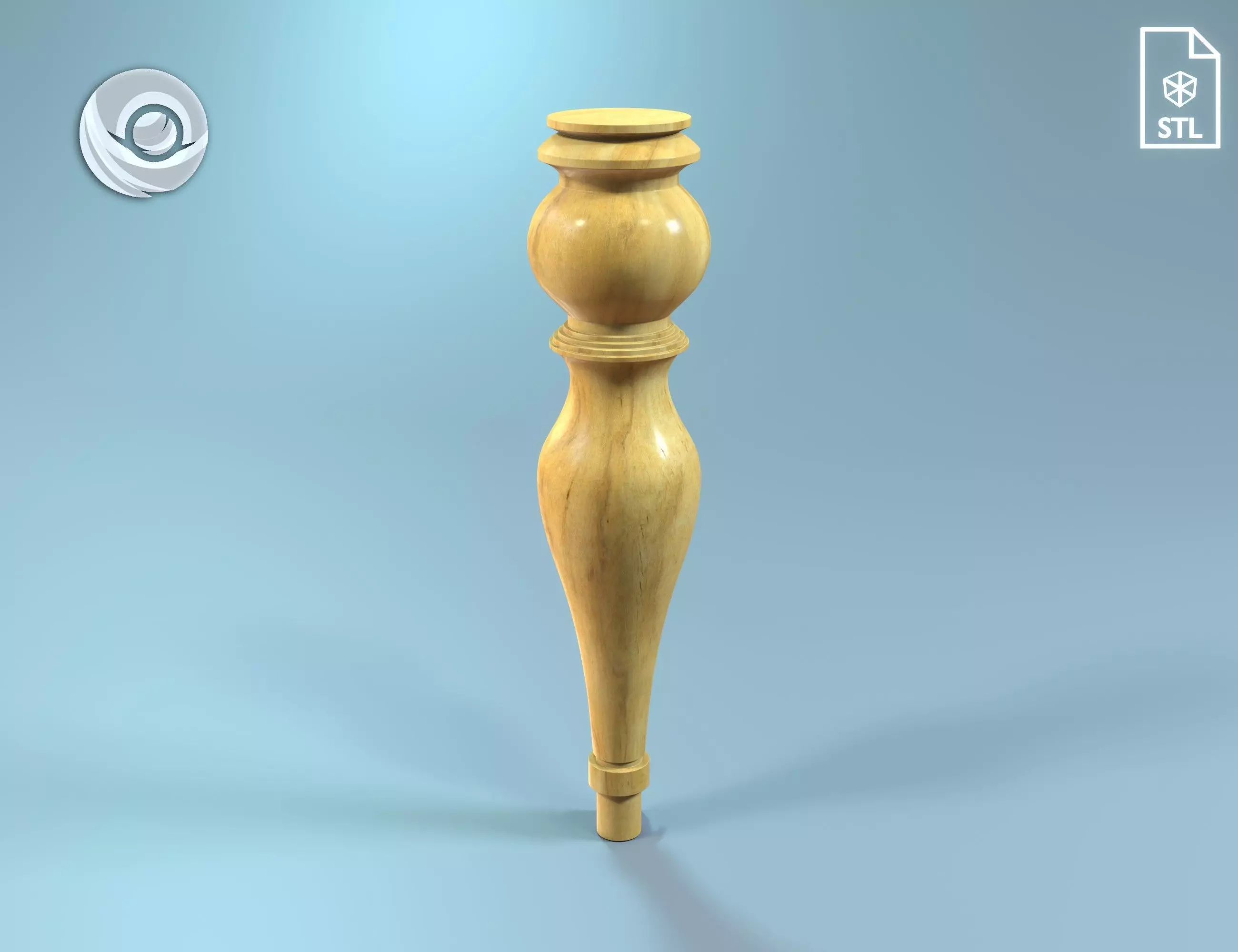 0621 Wooden table legs for custom coffee tables furniture legs 3D print model_0