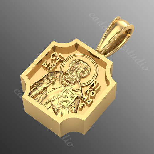 Pendant od 65 religion  3D print model