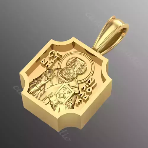Pendant od 65 religion  3D print model