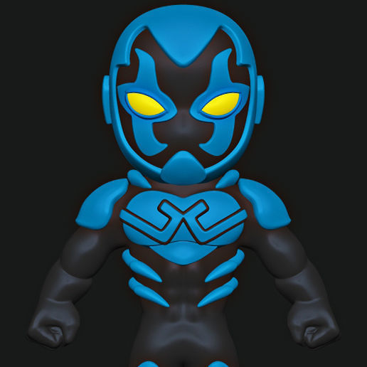 Blue Beetle  Jaime Reyes  3D print model_1