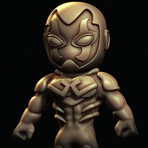 Blue Beetle  Jaime Reyes  3D print model_5