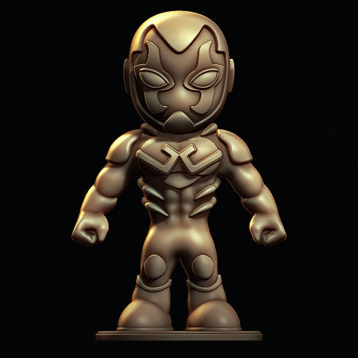 Blue Beetle  Jaime Reyes  3D print model_2