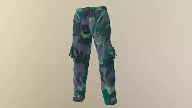 MILITARY CAMO PANTS PBR