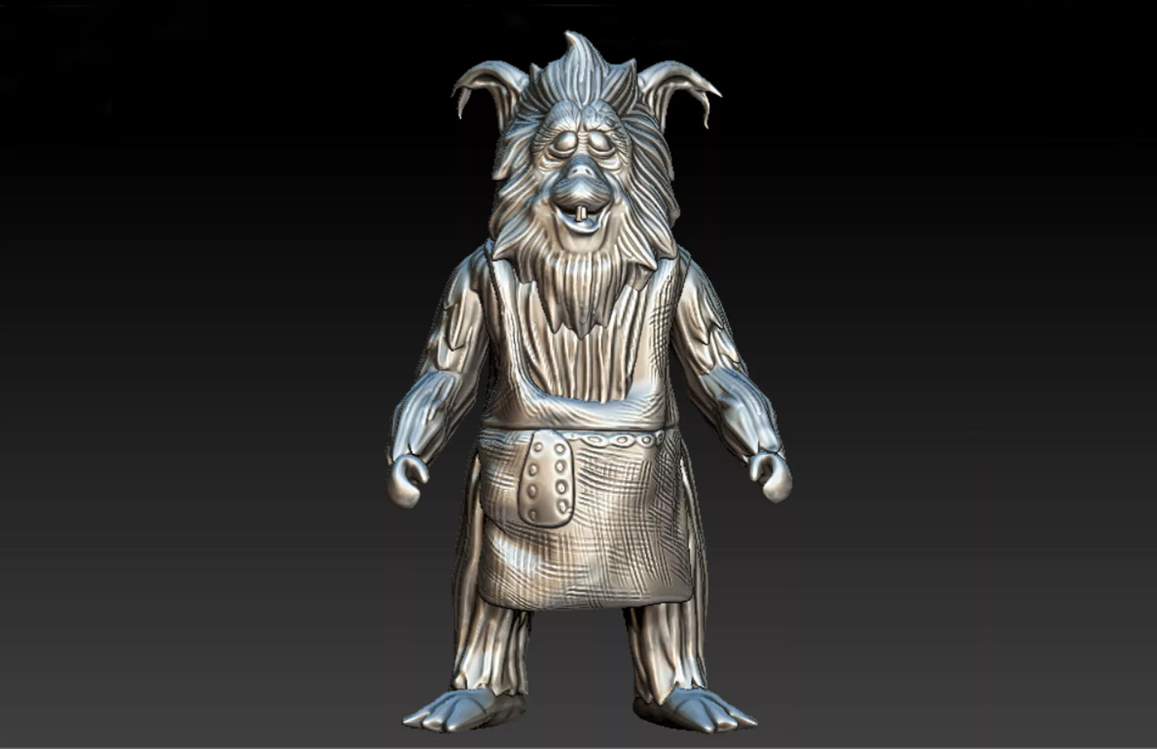 TEEK EWOK ENDOR 3 INCH 3D print model