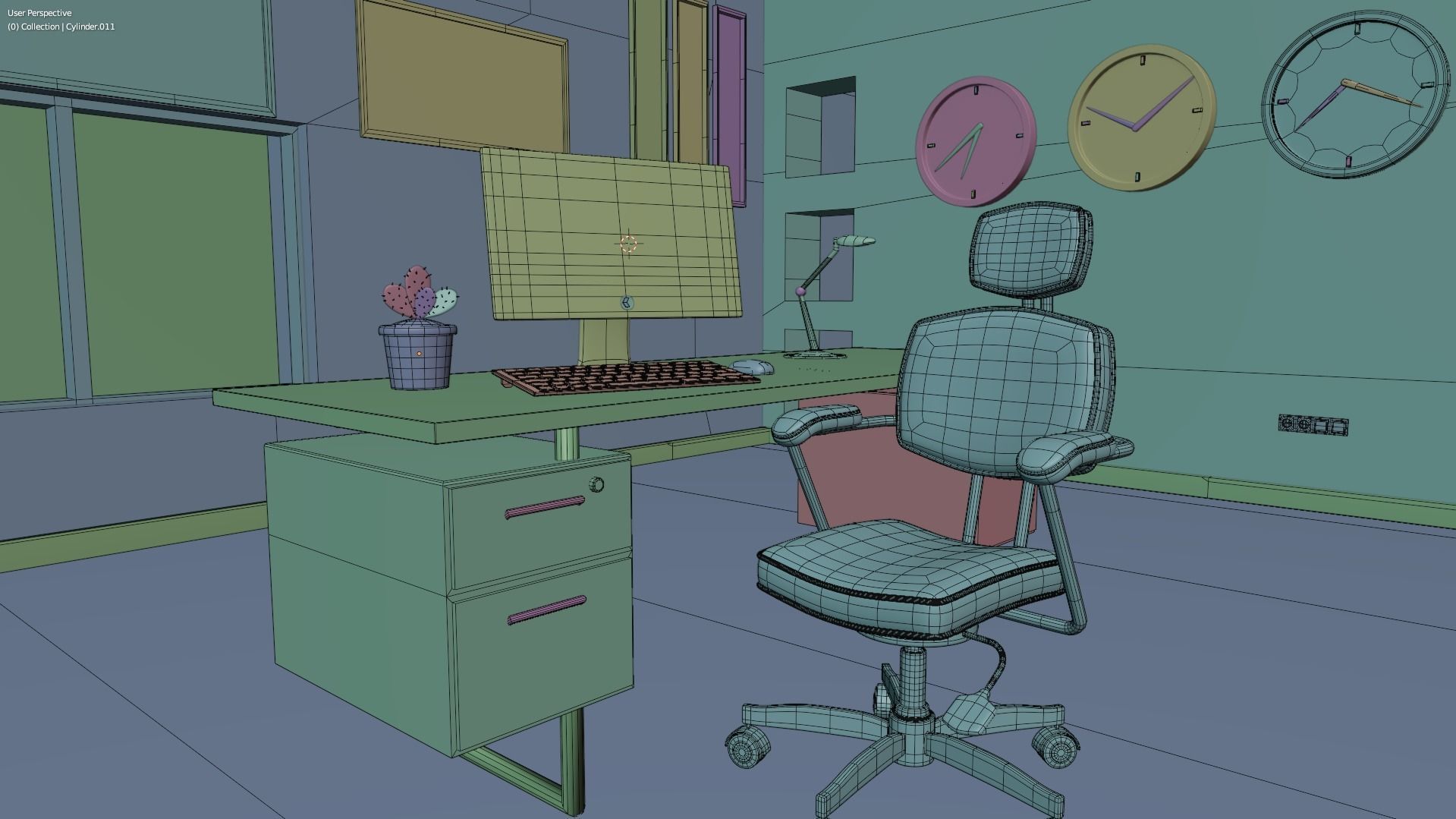 Office 3D model_7