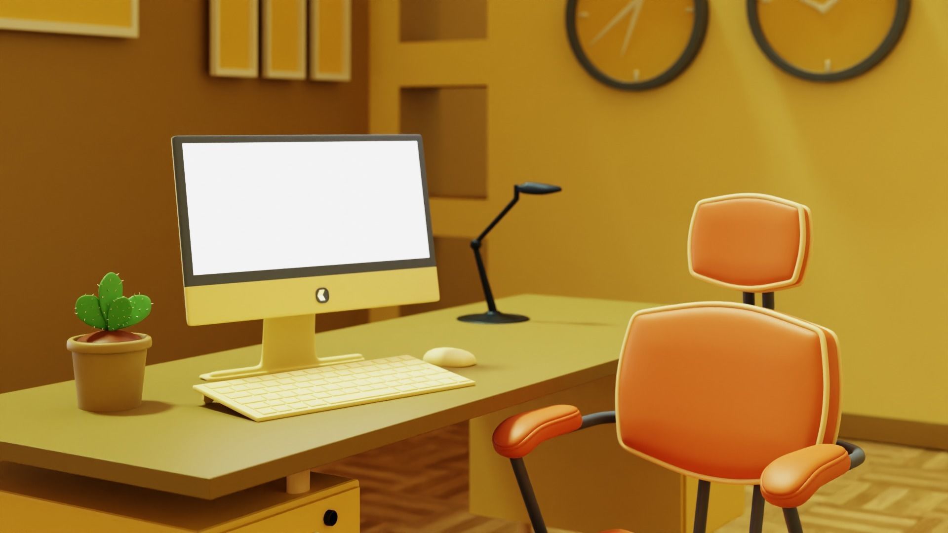 Office 3D model_2